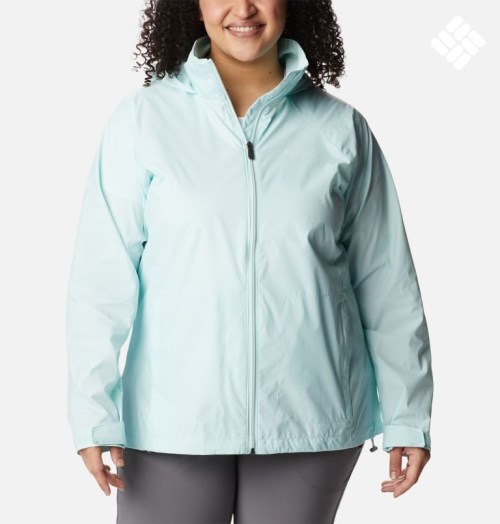 Women's Columbia Switchback III Jackets Turquoise | Plus Size CA-J630L